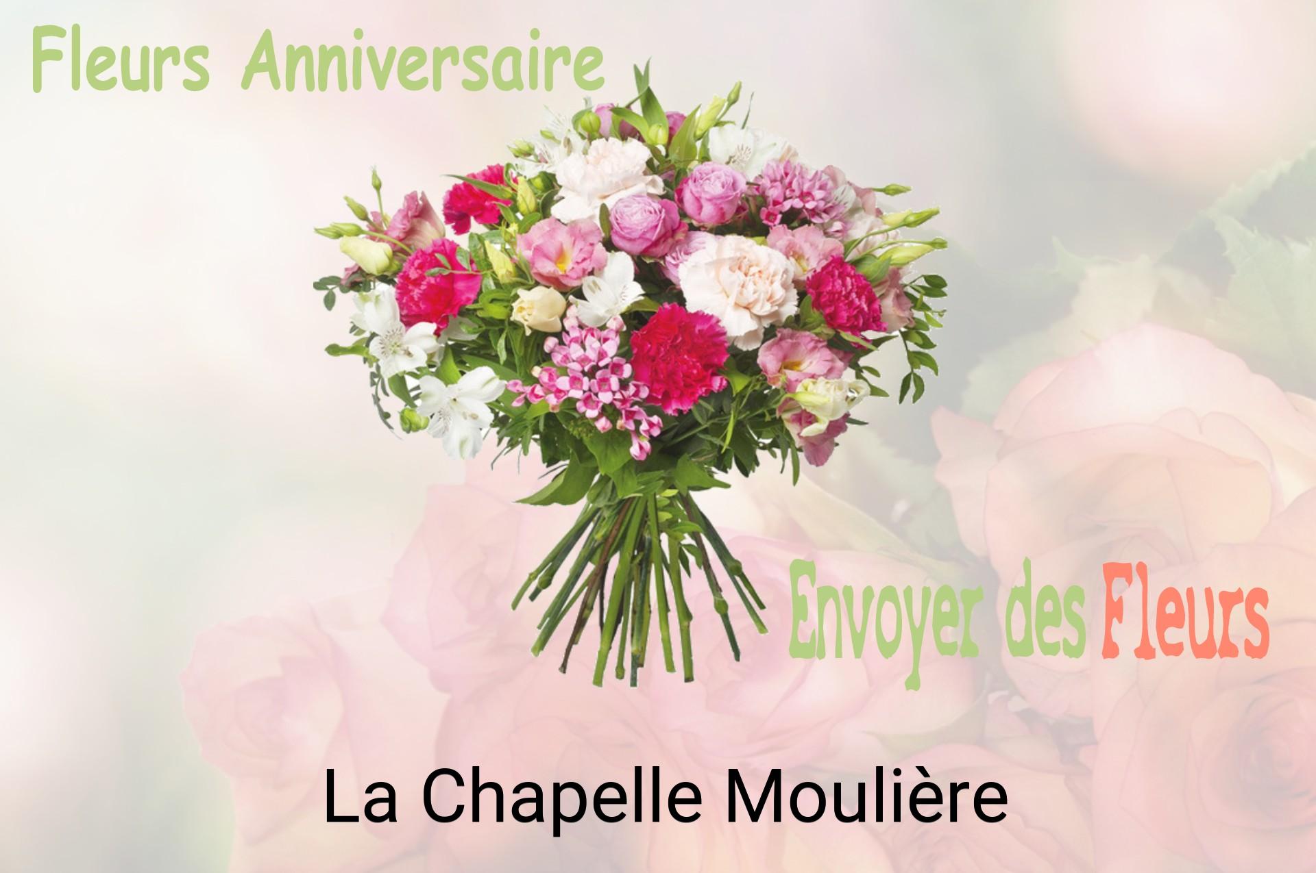 Bouquet de fleurs d’anniversaire livré à La Chapelle-Moulière