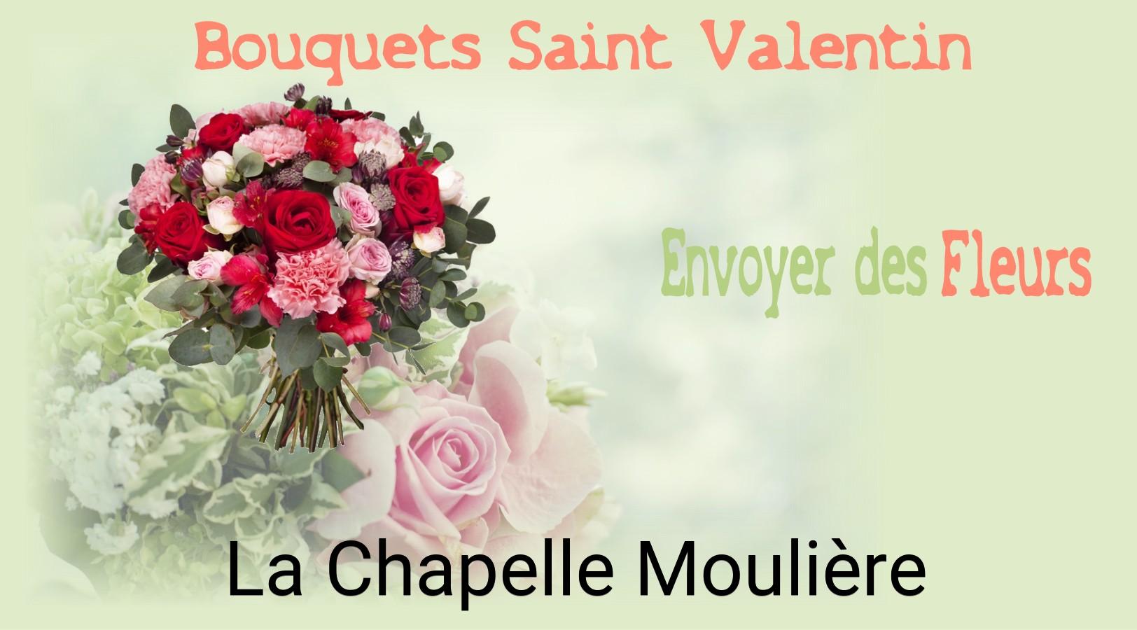 Roses de Saint-Valentin livrées à La Chapelle-Moulière